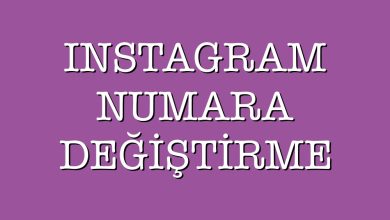 Photo of Instagram Numara Değiştirme