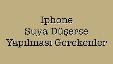 Photo of Iphone Suya Düşerse Yapılması Gerekenler